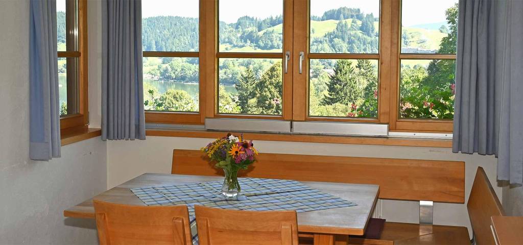 Ferienwohnung für 6 Personen, mit Terrasse und Garten sowie Seeblick in den Bayerische Alpen - 4