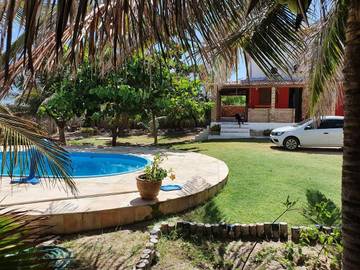 Hôtel pour 4 personnes, avec piscine ainsi que vue et jardin à Areia Branca