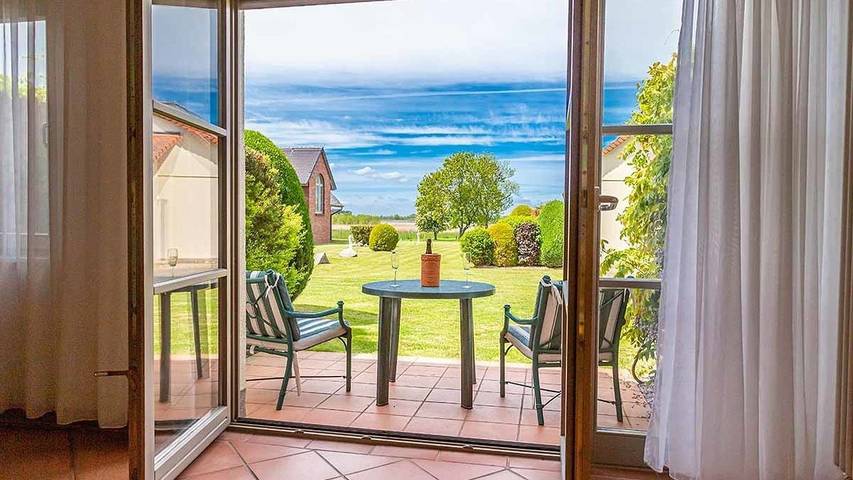 Ferienwohnung für 4 Personen, mit Garten, mit Haustier in Mellenthin