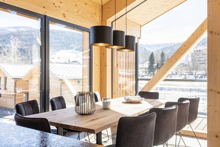 Ferienwohnung für 10 Personen, mit Balkon und Terrasse sowie Sauna in Kreischberg