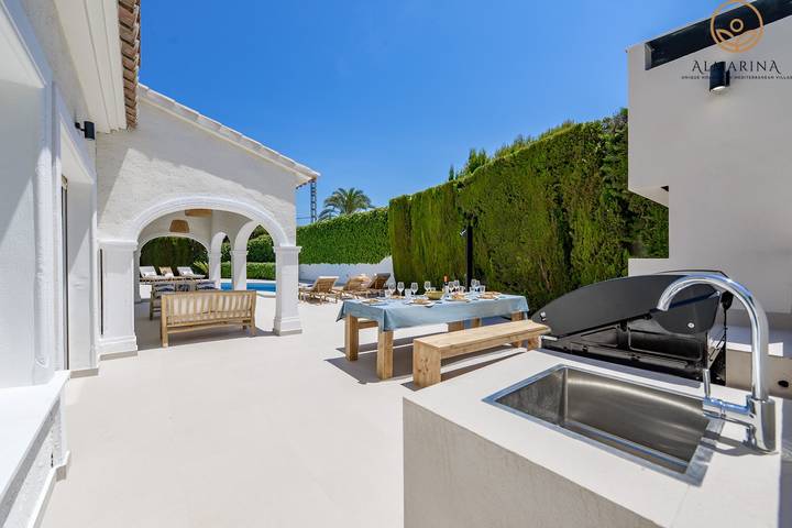 Chalet para 10 personas, con jacuzzi y jardín en Marina Alta - 4