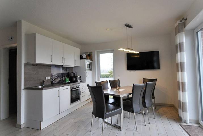Ferienhaus für 5 Personen, mit Sauna und Garten sowie Terrasse, mit Haustier in Norddeich