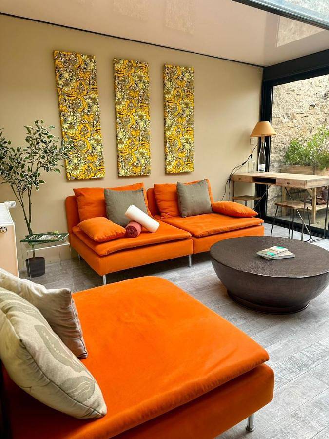 Location de vacances pour 2 personnes, avec terrasse ainsi que vue et jardin à Crépy-en-Valois - 4