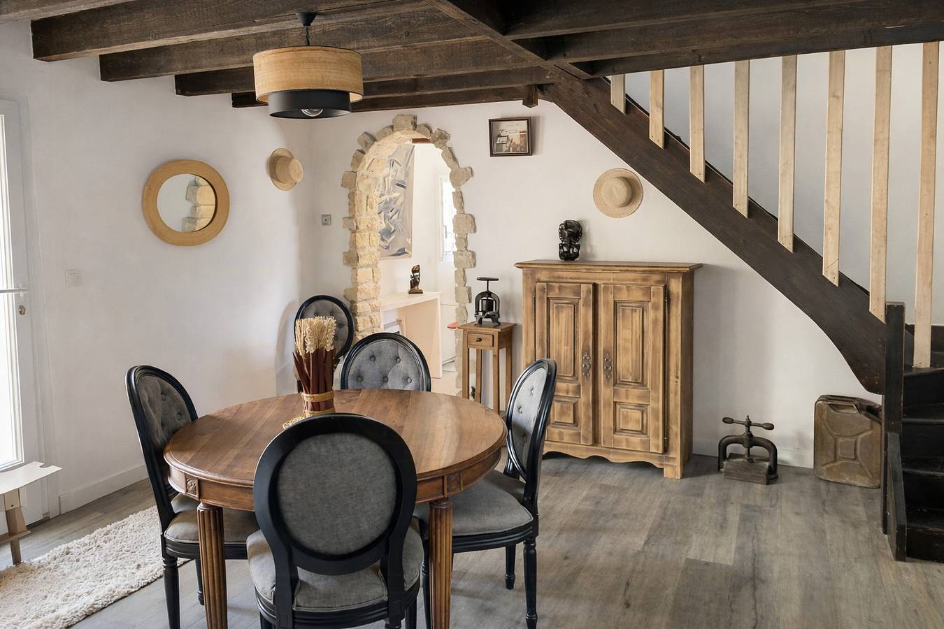 Casa picarda cerca de Compiègne y Pierrefonds in Jaux, Río Oise