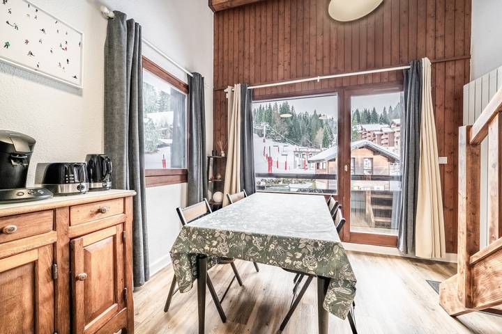 Gîte pour 6 personnes, avec balcon à Morillon - 4