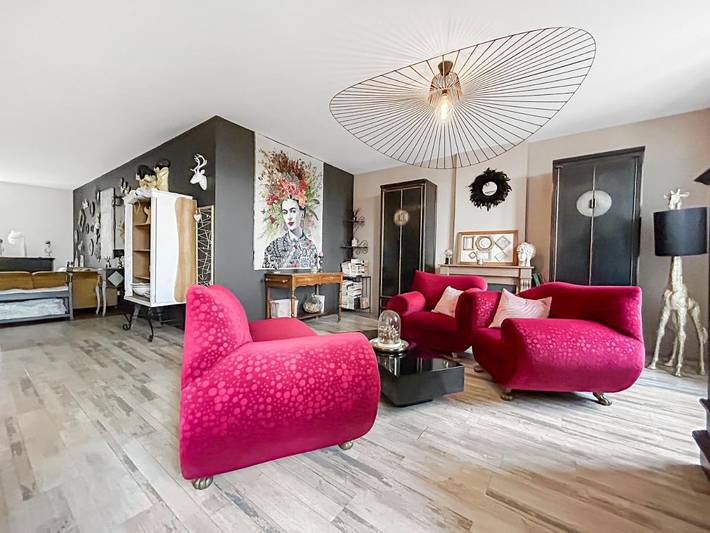 Gîte pour 5 personnes, avec Balcon et Terrasse à Roanne - 4