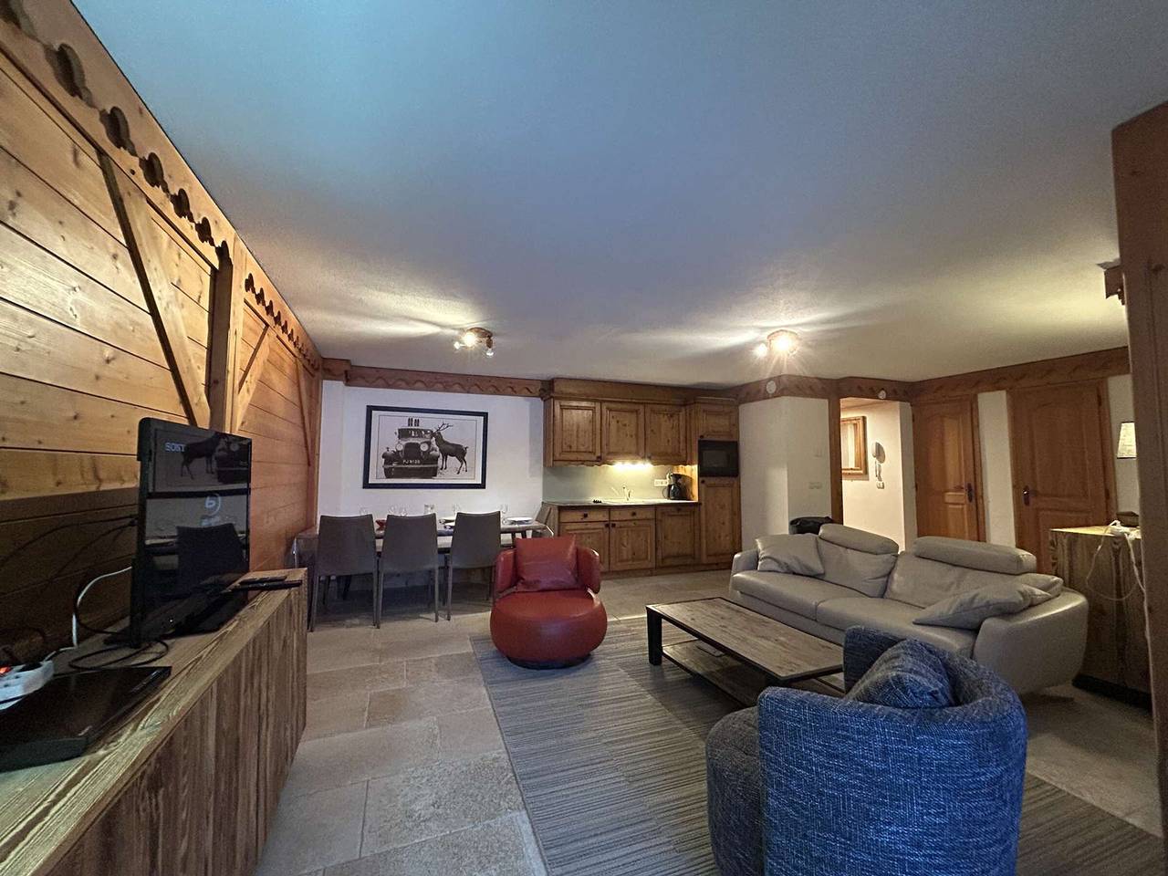 Appartement De Vacances pour 6 Personnes dans Les Allues, Parc National de la Vanoise