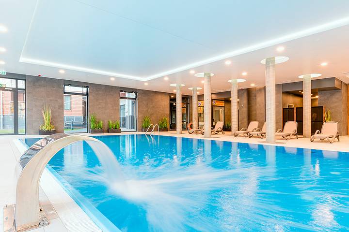 Ferienwohnung für 4 Personen, mit Sauna und Garten sowie Balkon und Whirlpool - 1