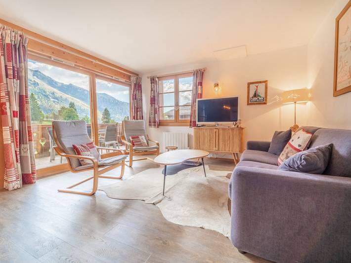 Gîte pour 6 personnes, avec Balcon et Terrasse dans Lac des Confins