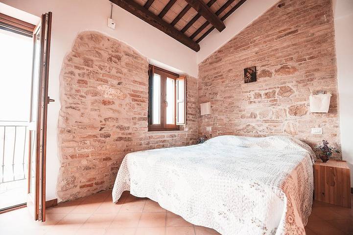 Appartamento intero, Casa con splendida vista su mare e ulivi - il gelsomoro borgocasalcristiana in Torre di Palme, Fermo