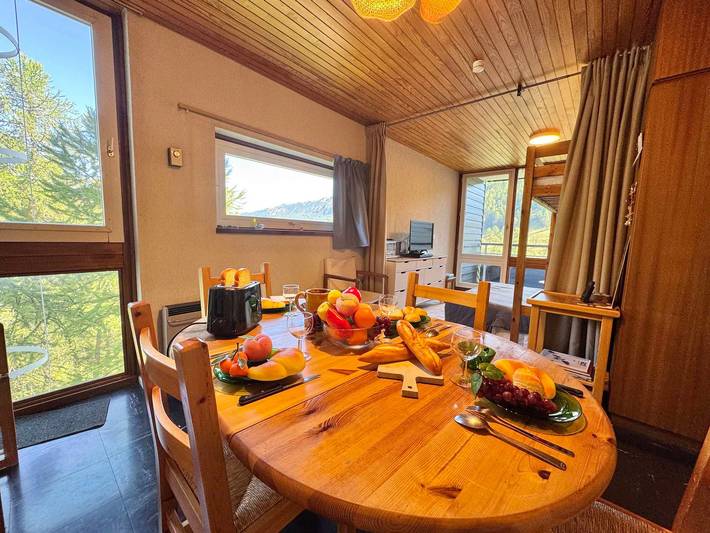 Studio entier, Studio 6 Pers. au Pied des Pistes in Vars, Région de Briançon