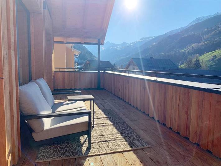 Chalet für 10 Personen, mit Sauna und Ausblick sowie Garten in See - 4