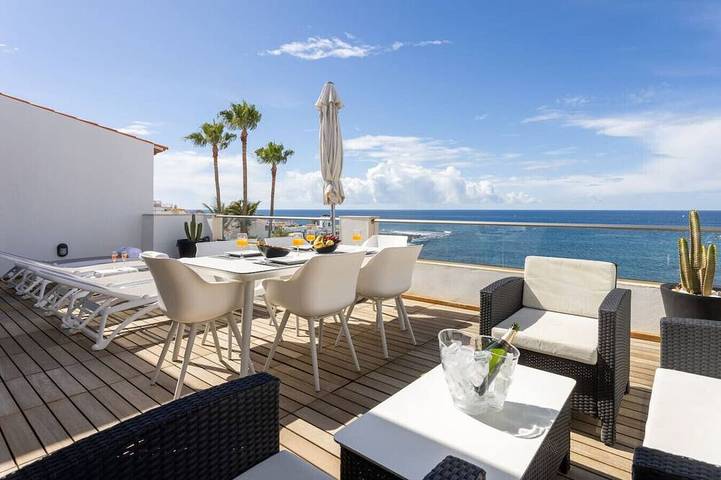 Vakantieappartement voor 5 personen, met tuin in La Caleta