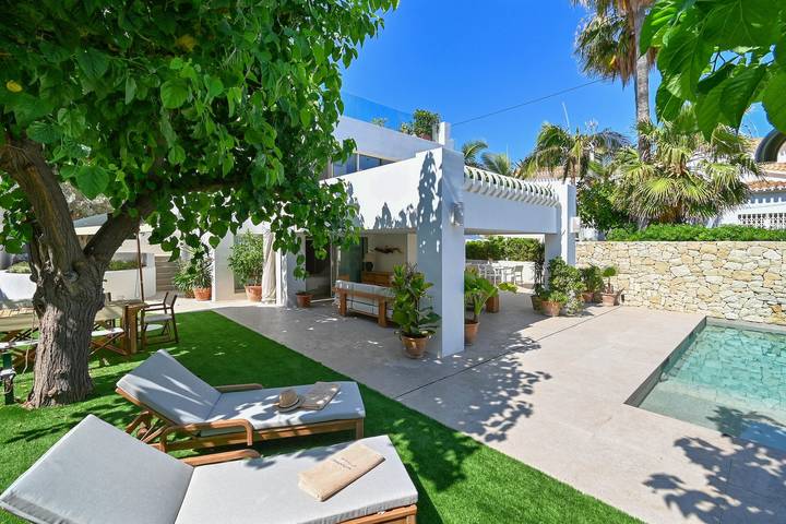 Chalet para 10 personas, con piscina y jardín en Las Marinas