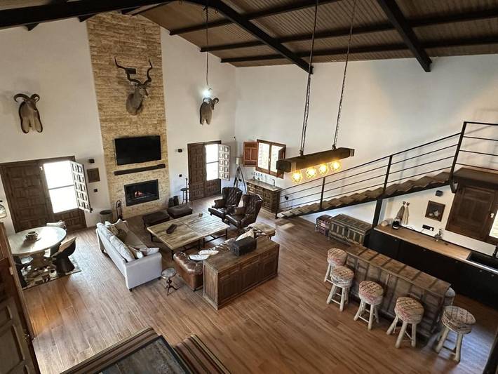 Casa de vacaciones para 13 personas, con Balcón y Terraza además de Jardín y Vistas en Vélez-Rubio