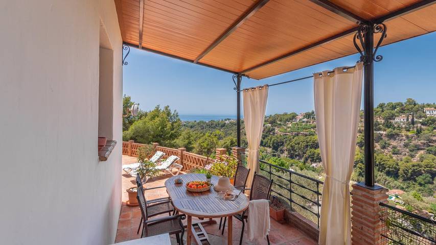 Casa rural para 4 personas, con balcón/terraza y piscina en Frigiliana - 4