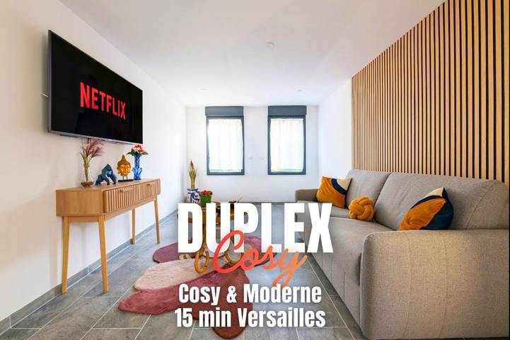 Appartement de vacances pour 4 personnes, avec Terrasse ainsi que Jardin et Vue