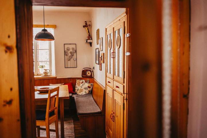 Location de vacances pour 8 personnes, avec piscine et vue ainsi que sauna et jardin à Gaming - 2