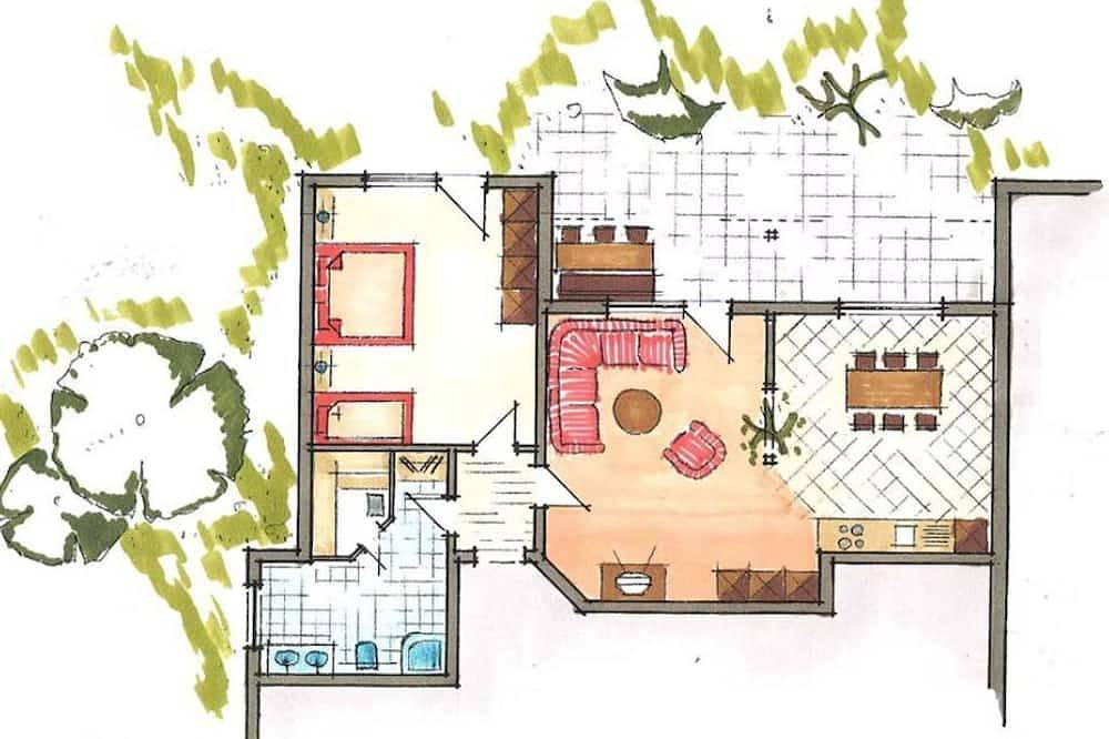 Ganze Wohnung, Appartement/Fewo 3  \"Eyberg\" - Haus Eybergblick in Bruchweiler-Bärenbach, Landkreis Südwestpfalz