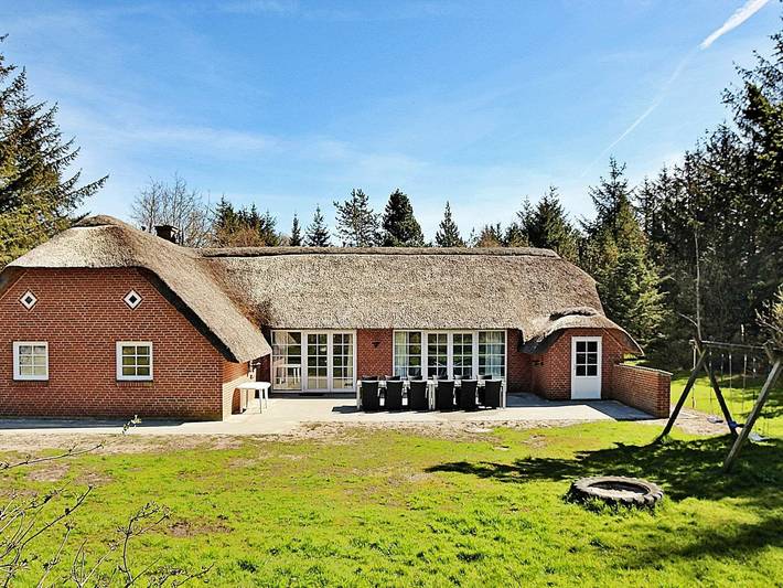 Ferienhaus für 12 Personen, mit Terrasse und Pool sowie Sauna, mit Haustier in Vester Husby - 4