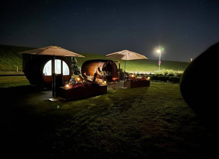 Zelt für 2 Personen, mit Garten an der Nordsee - 4