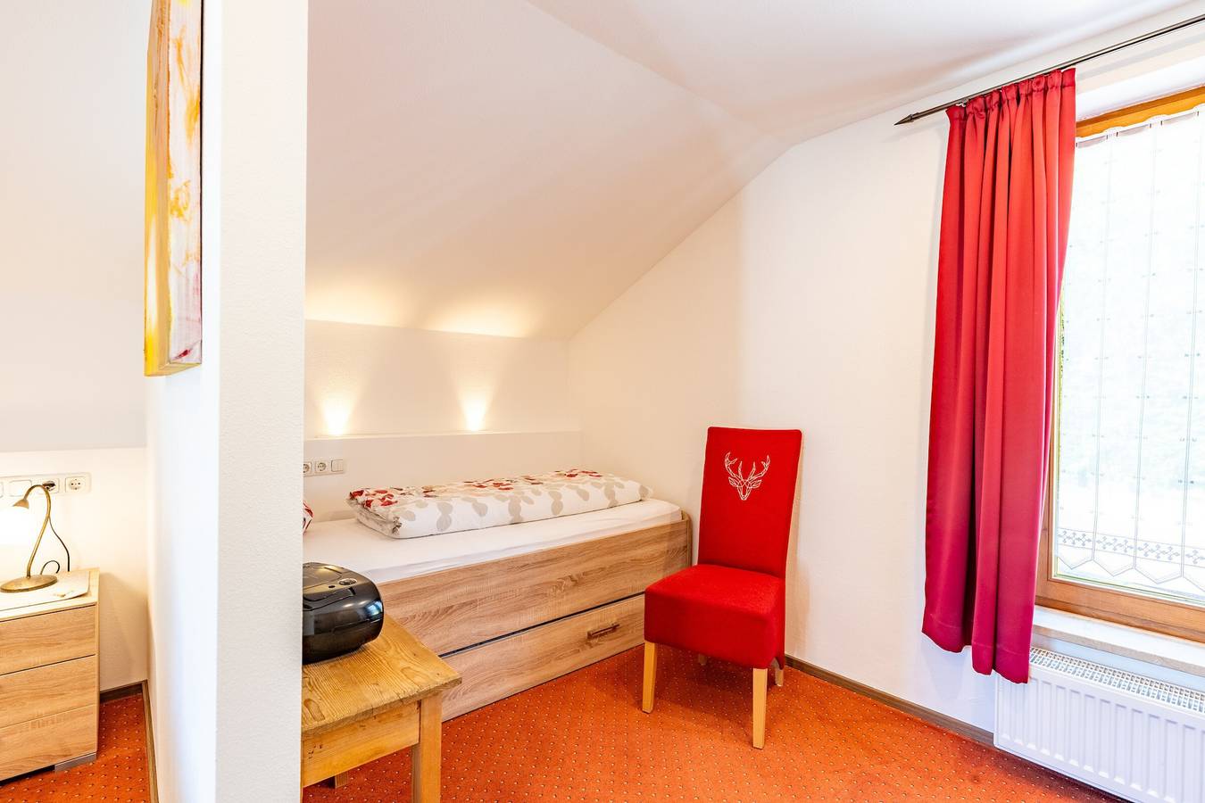 Ganze Wohnung, Ferienwohnung 'Gästehaus Wolfgang Lödensee -5-' mit Bergblick, Balkon und Wi-Fi in Ruhpolding, Bayerische Alpen