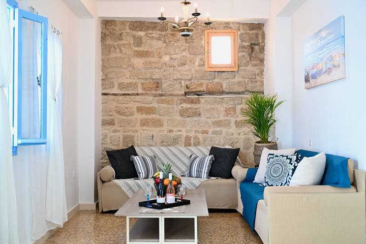 Ferienhaus für 4 Personen, mit Garten und Balkon in Rhodos Stadt