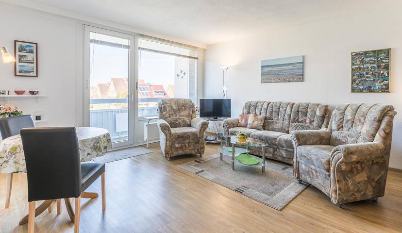 Ferienwohnung für 2 Personen, mit Balkon in Büsum