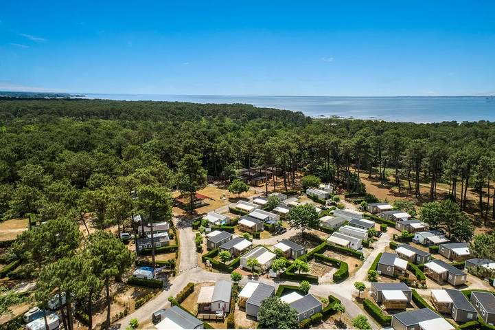 Mobil-home Select Tv Lv Clim - 2 ch / 2 sdb - 4/5 pers. in Arès, Arcachon und Umgebung