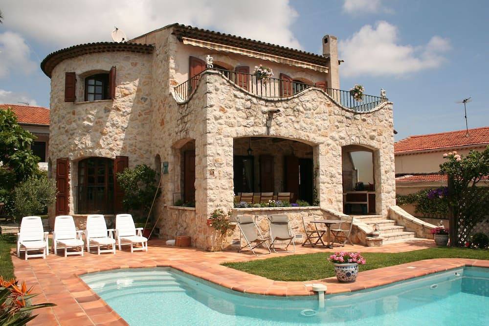 Villa pour 8 Personnes dans Cagnes-sur-Mer, Région de Cannes