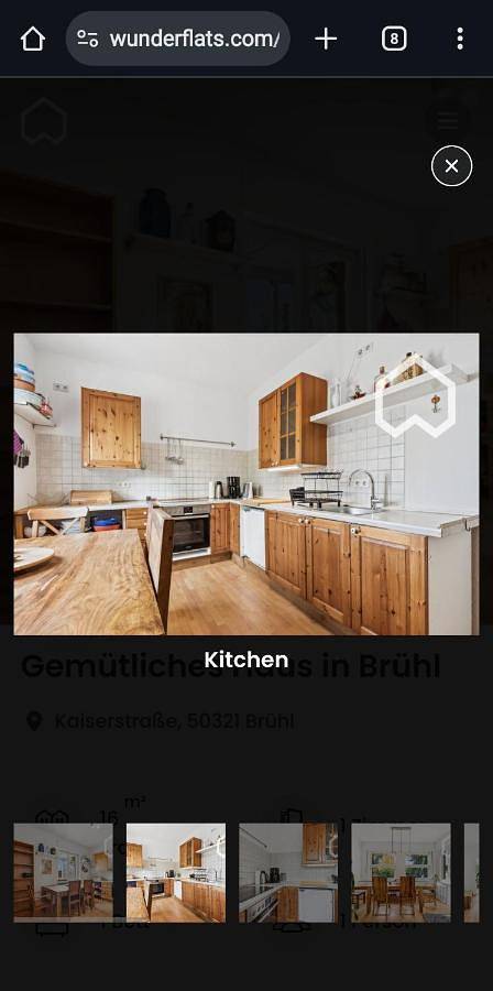 Ferienwohnung für 5 Personen, mit Garten und Terrasse in Brühl - 4