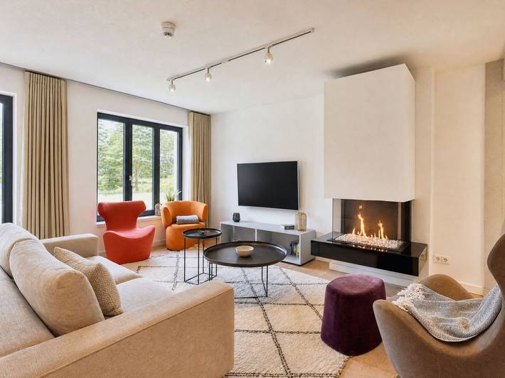 Ferienwohnung für 4 Personen, mit Balkon und Pool sowie Sauna
