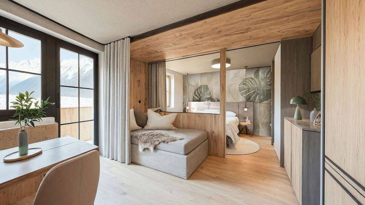 Ganze Ferienwohnung, Ferienwohnung für 4 Personen (49 m²) in Kaprun in Kitzsteinhorn - Kaprun, Kaprun