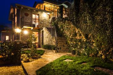 Ferienhaus für 2 Personen, mit Garten und Seeblick in der Lombardei