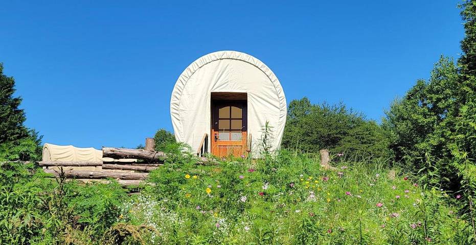 Camping für 3 Personen, mit Ausblick und Terrasse in North Carolina