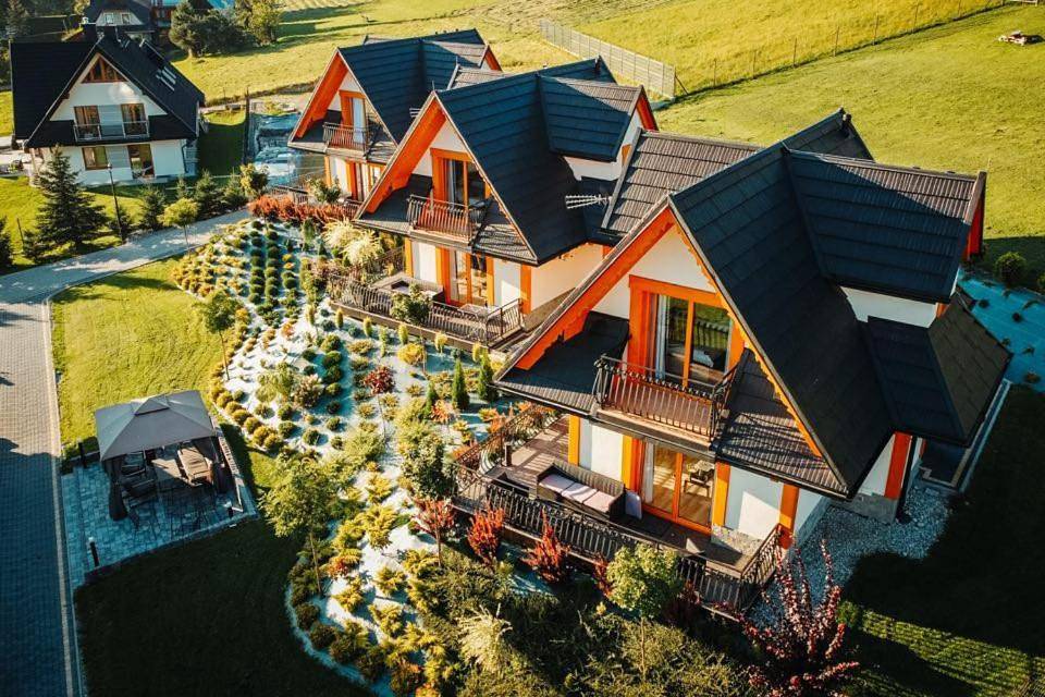 Osada domków Baca in Poronin, Karpaty (Polska)