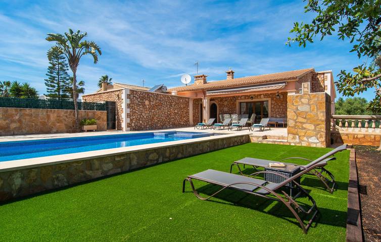 Casa de vacaciones para 6 personas, con Terraza en Portocolom