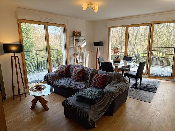 Appartement de vacances pour 2 personnes, avec jardin et vue