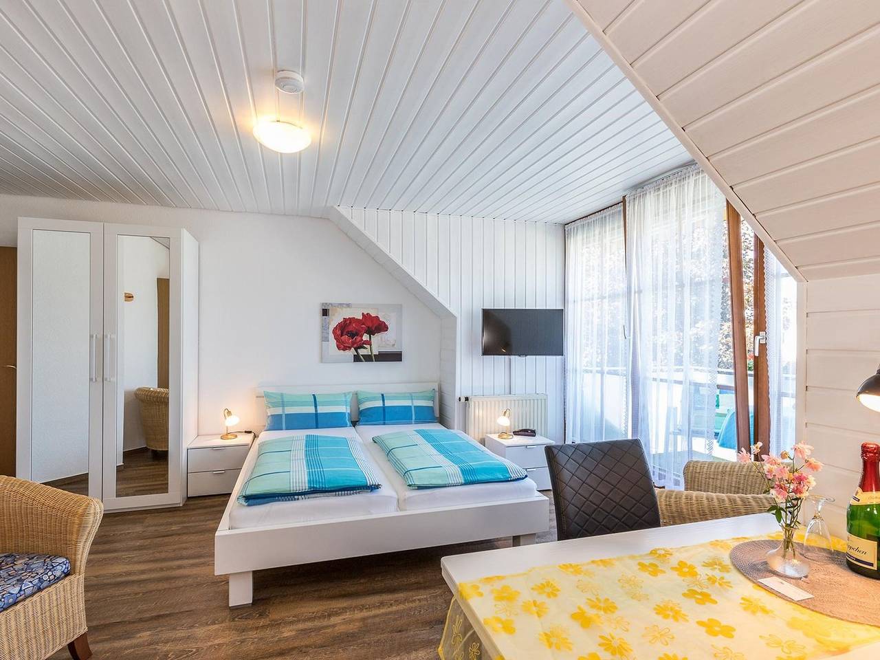 Ganze Ferienwohnung, Ferienwohnungen Baur - Ferienwohnung Nr. 2, 25qm, 1 Schlafzimmer, max. 2 Personen in Salem, Region Bodensee-Oberschwaben