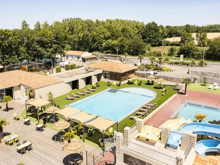 Mobil home pour 6 personnes, avec terrasse à Landevieille - 4