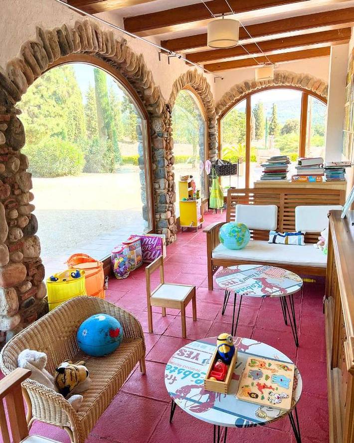 Maison de campagne pour 19 personnes, avec piscine ainsi que jardin et vue dans San Celoni - 3