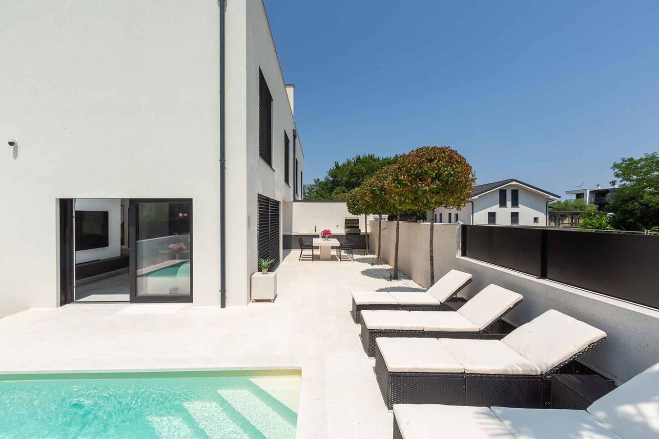 Villa avec terrasse et piscine  in Umag, Région d'Umag