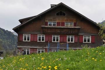 Ferienwohnung für 6 Personen, mit Garten in Schnepfau