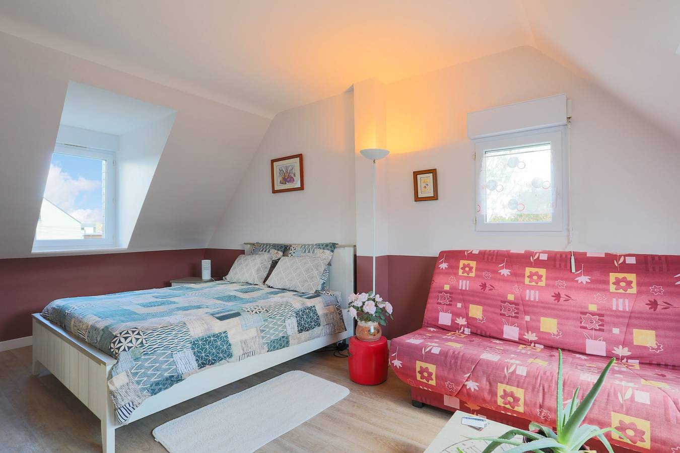 Chambres d'hôtes Soizic - Chambre avec terrasse privée, jardin commun et Wi-Fi in Paimpol, Côte de Goëlo