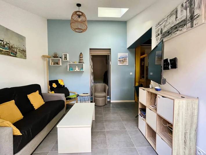 Proche Et Plage Et Commerces: pavillon 4 couchages climatisé et parking in Port-la-Nouvelle, Côte méditerranéenne (France)