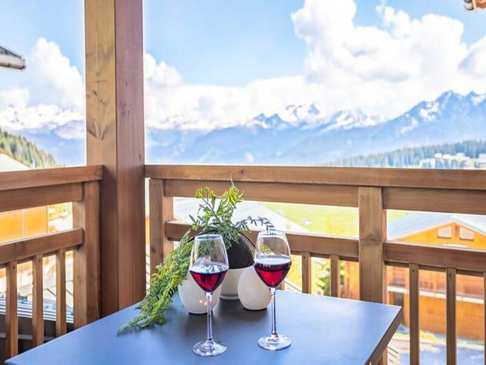 Appartement de vacances pour 8 personnes, avec balcon et jacuzzi, adapté aux familles à Les Saisies
