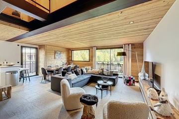 Chalet pour 8 personnes, avec balcon et jardin à Sallanches