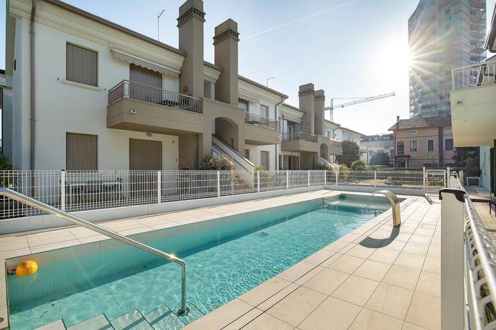 Ferienwohnung für 5 Personen, mit Garten und Kinderpool in Jesolo
