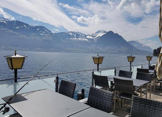 Hôtel pour 4 personnes, avec vue sur le lac ainsi que balcon et vue à Gersau - 4