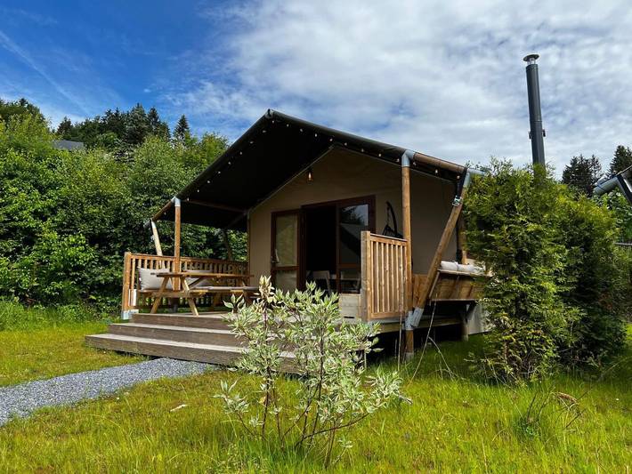 Camping für 5 Personen, mit Garten und Ausblick, mit Haustier in Nordrhein-Westfalen